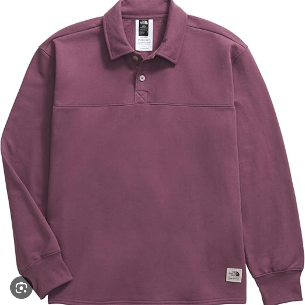 The North Face Heritage Patch Rugby Polo Size S